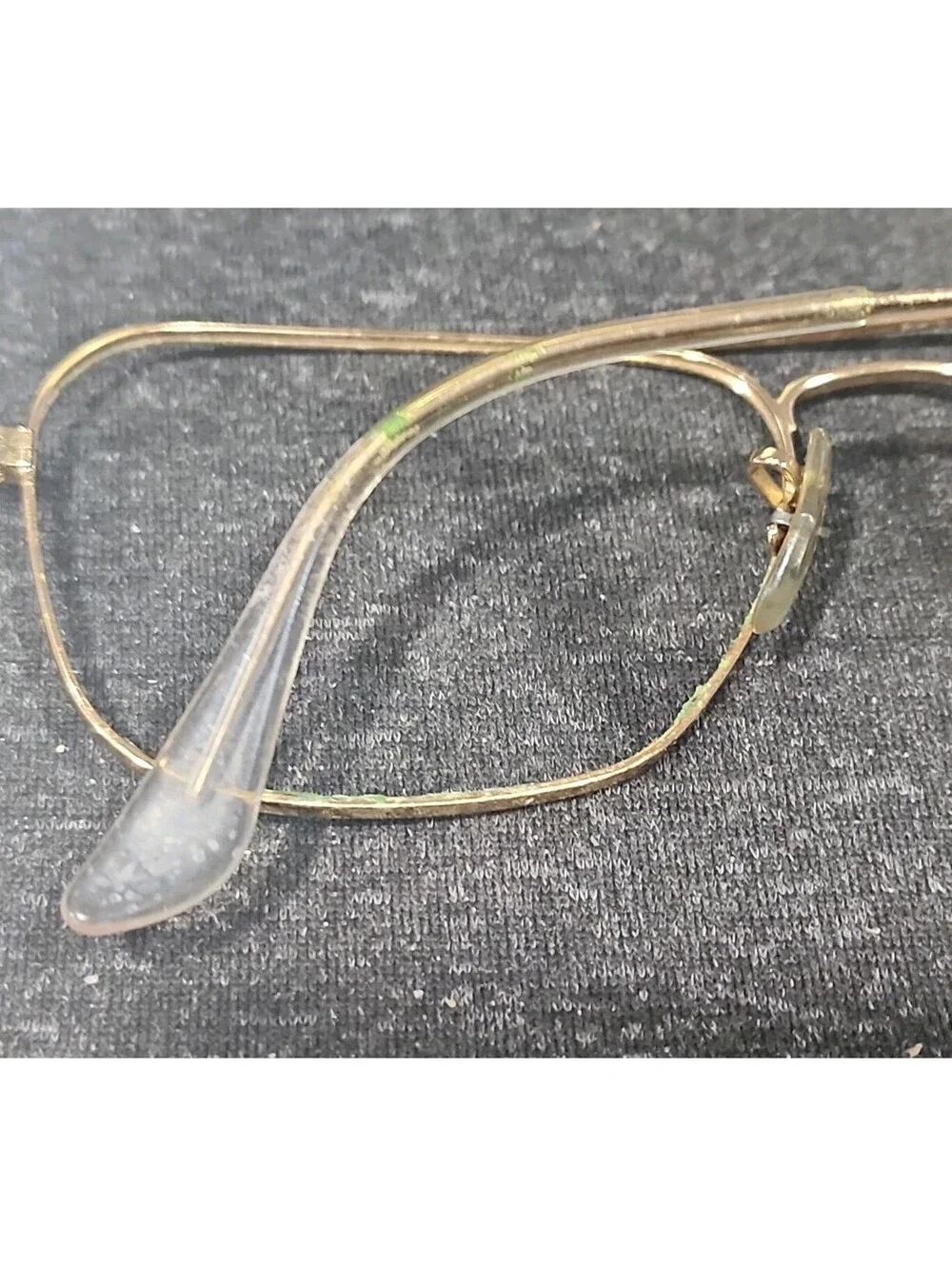 Ray Ban RB3136 Caravan 001 No Lenses Gold Metal Sunglasses Frame Only 55-15